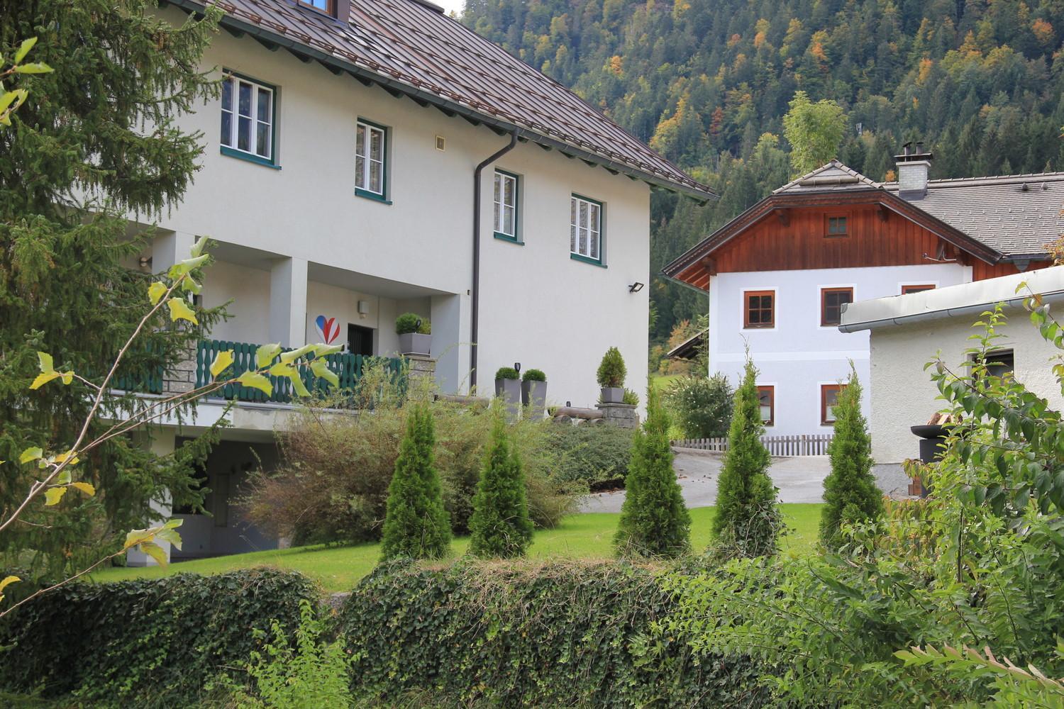 Pension Gamsfeld Russbach am Pass Gschütt Exterior foto